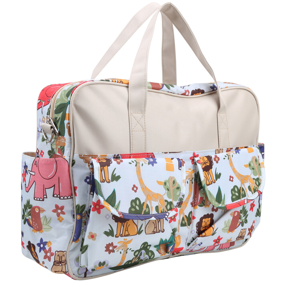 Mummy Messenger Bag Multifunctional Maternity Handbag Polyester Pregnant Women Diaper Bag#1