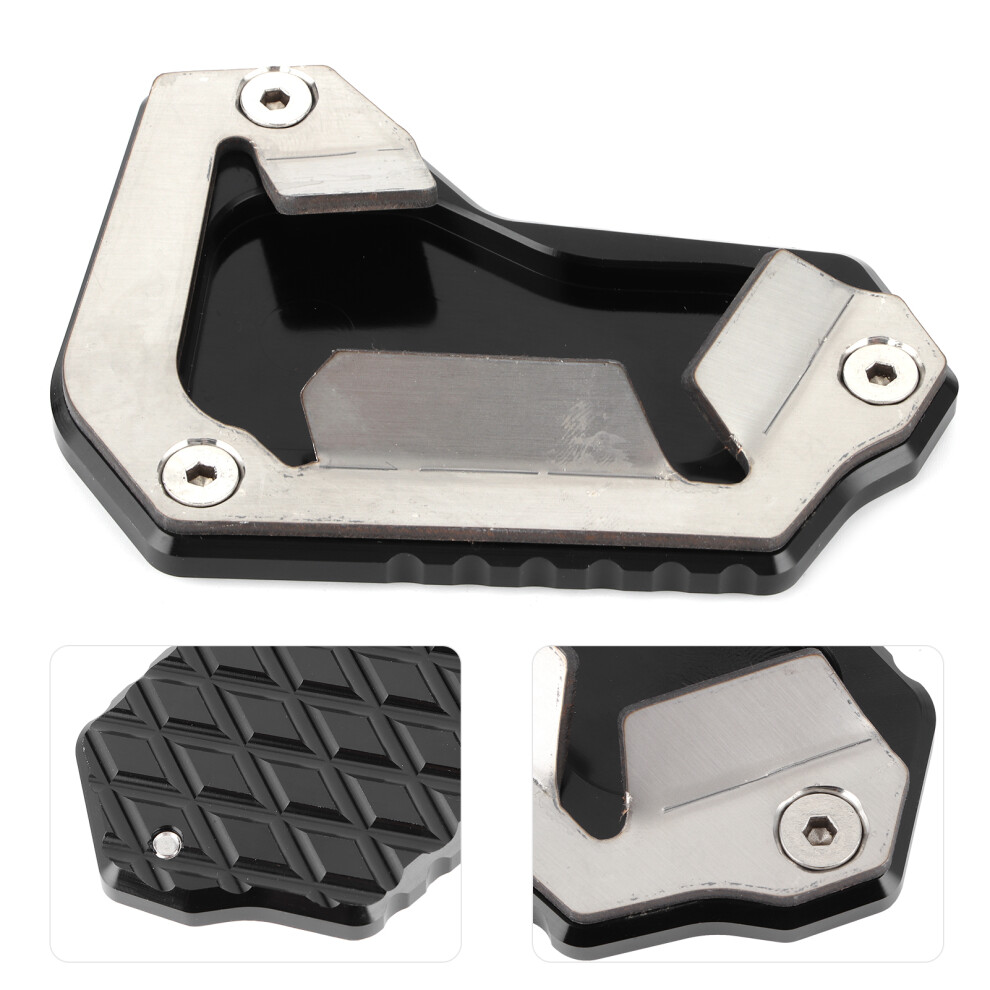 Motorcycle Kickstand Extension Pad Side Stand Enlarger Fit For Triumph Tiger 1200 Explorer 2016-2017 9371323331814