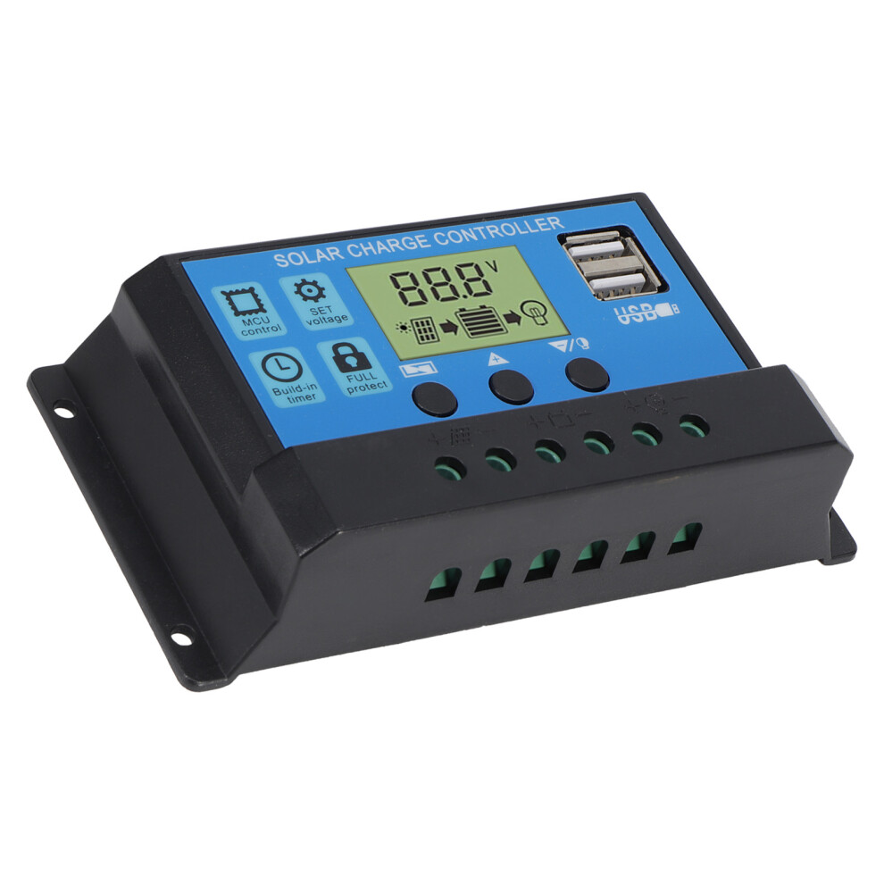 Pwm Photovoltaic System Offgrid Solar Controller Selfadaption Charge Controller 12V/24V(30A ) 8111323335426