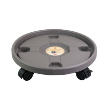 Thickened Moving Tray Plastic Vase with Roller Round Chassis Pot Water Movable Pot Holder Universal Wheel