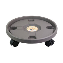 Thickened Moving Tray Plastic Vase with Roller Round Chassis Pot Water Movable Pot Holder Universal Wheel