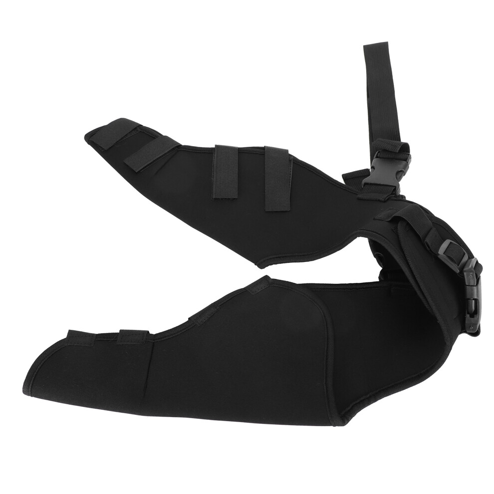 Pet Dog Hind Legs Protector Adjustable Knee Brace Leg Support for Dogs Hind Legs Recover(ProtÃ¨ge jambes arriÃ¨re HJ25  Noir L)