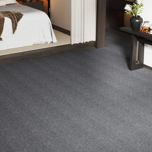 Living And Home (Medium Grey) 20Pcs PP Square Carpet Tiles 50*50cm 2