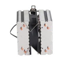 4 Wärmeleitungsrohr CPU-Kühler für LGA2011 1366 1150 1155 1156 Aluminium Kupfer