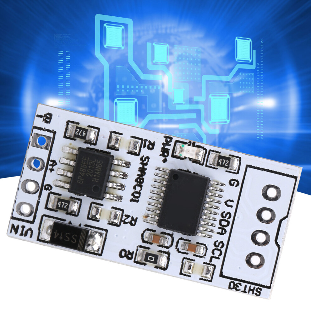5V SHA8C01 RS485 Temperature Humidity Sensor Module Smart Electronic Components
