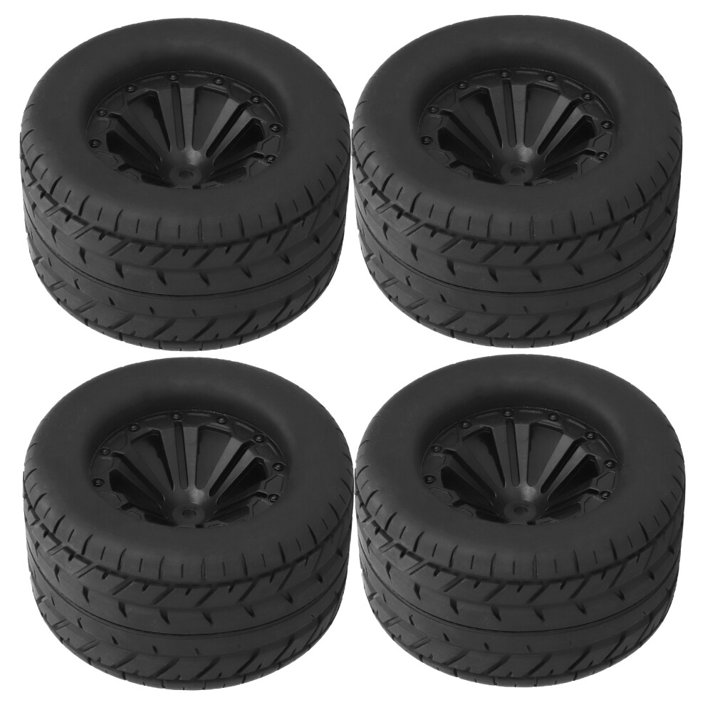 4Pcs 115Mm Wheel Rim Tires Rc Car Accessories Fit For Zd Racing 1/10 Rc Car Model 5041323340560