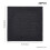 Living And Home (Dark Grey) 20Pcs PP Square Carpet Tiles 50*50cm 7