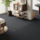 Living And Home (Dark Grey) 20Pcs PP Square Carpet Tiles 50*50cm 1