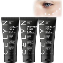Sofort straffende Augencreme, 30 ml x 3, Creme gegen Augenringe und Falten, gegen Schwellungen unter den Augen, Augenkonturcreme