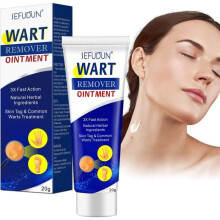 Warzencreme, Warzenentfernung, Warzensalbe, Warzenauflösende Behandlung, sichere und wirksame Entfernung von Hautanhängseln,