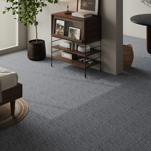 Living And Home (Light Grey) 20Pcs PP Square Carpet Tiles 50*50cm