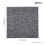 Living And Home (Light Grey) 20Pcs PP Square Carpet Tiles 50*50cm 7