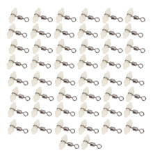 50 Stück Leuchtende Kürbis-Karussell-Splitter, 8‐Form Angelzubehör