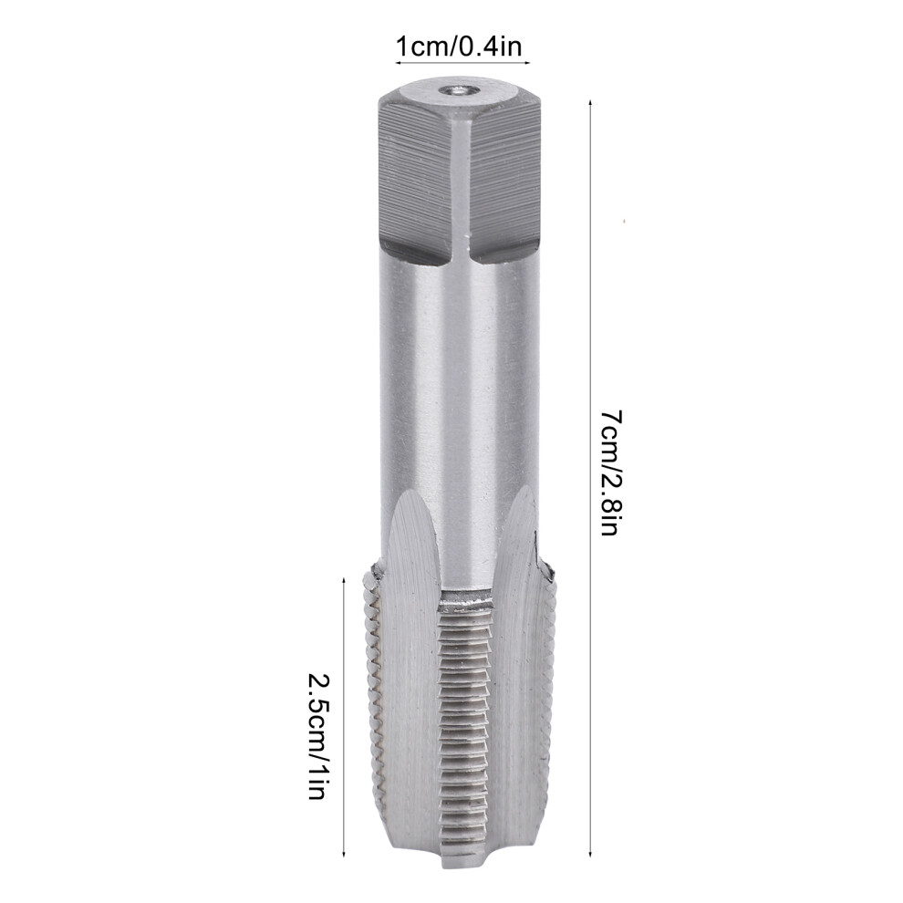 Tap Hss Zg 3/8Â19 Thread High Hardness Hardware Repair Manual Tools Industrial Supplies 8721323342968