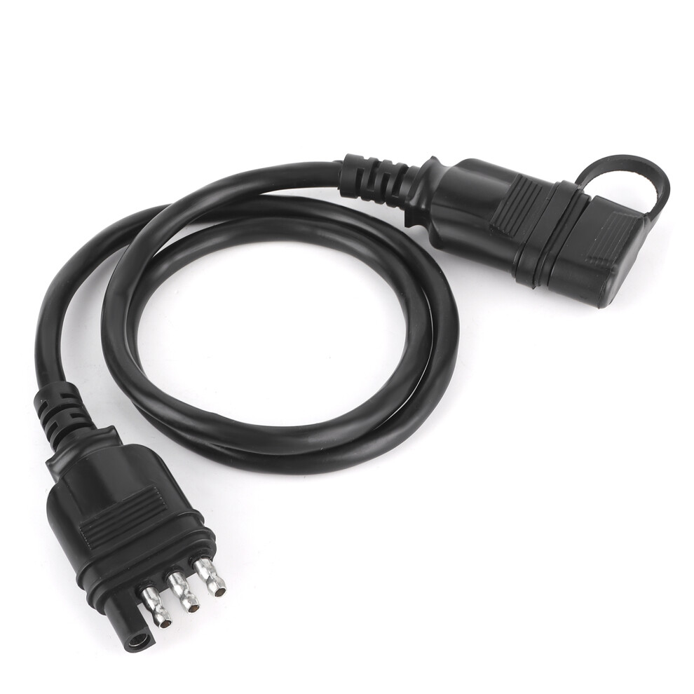 32In Wire Plug 4 Pin Flat Extension Cable Male Female Connector For Rv Trailer Accessories 9471323345368