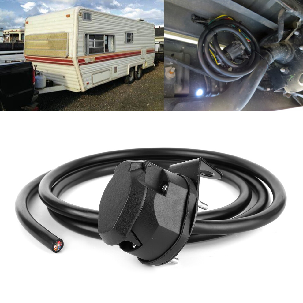 13 Pole Trailer Cord Wire Harness Trailer Plug Wire Connector Auto Wiring Accessory 9311323347156