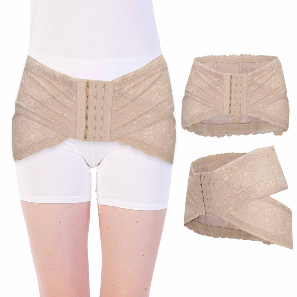 HipUp Pelvis Correction Belt Postpartum Belt Women Pelvic Correction Belt (Skin Color)(M )-image-OPC-PHW66WR-NEW