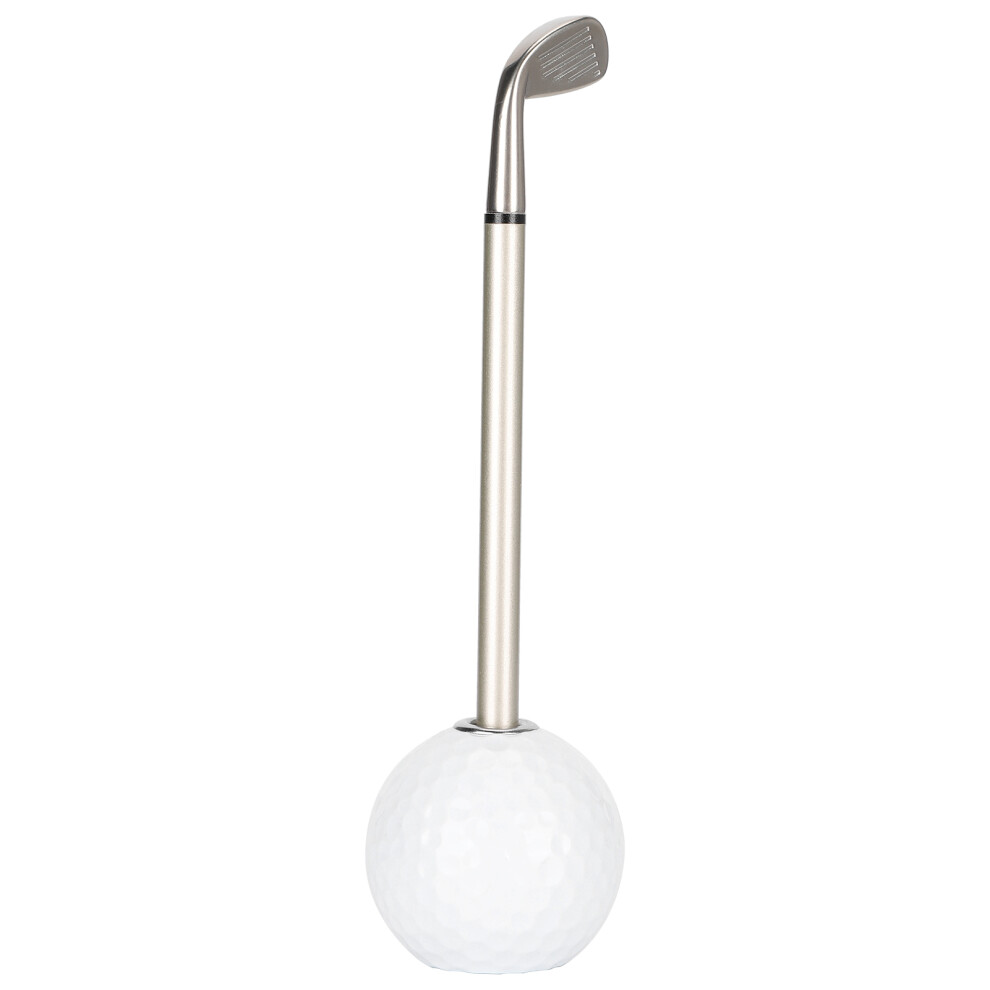 Golf Pens Decorations Office Desk MultiFunction Pen Holding Stand with Golf Ball Design(White )-image-OPC-PHW66WQ-NEW