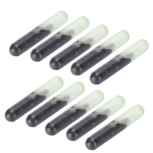 10Pcs/Set 2.12MM Glass Pet Microchip Standard Animal Chip Implants for Identification