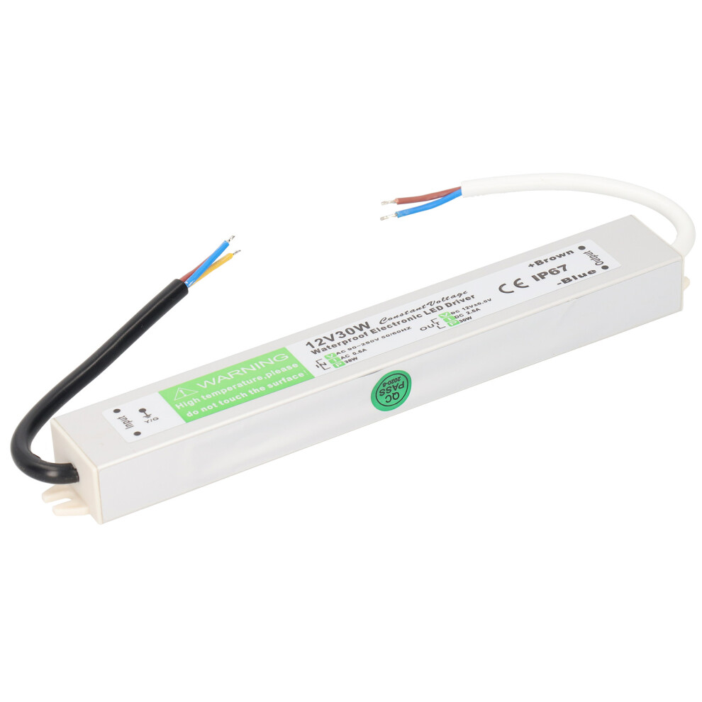 30W Ac90â Waterproof Power Supply Transformer Adapter Thin Led Power Supply Driver 7891323349029