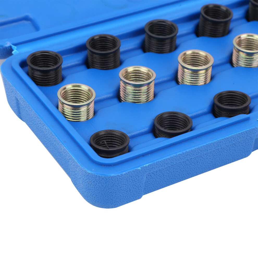 M14x1.25 Spark Plug Thread Repair Tool Screw Tap Portable Carbon Steel Rethread Kit 9381323349061