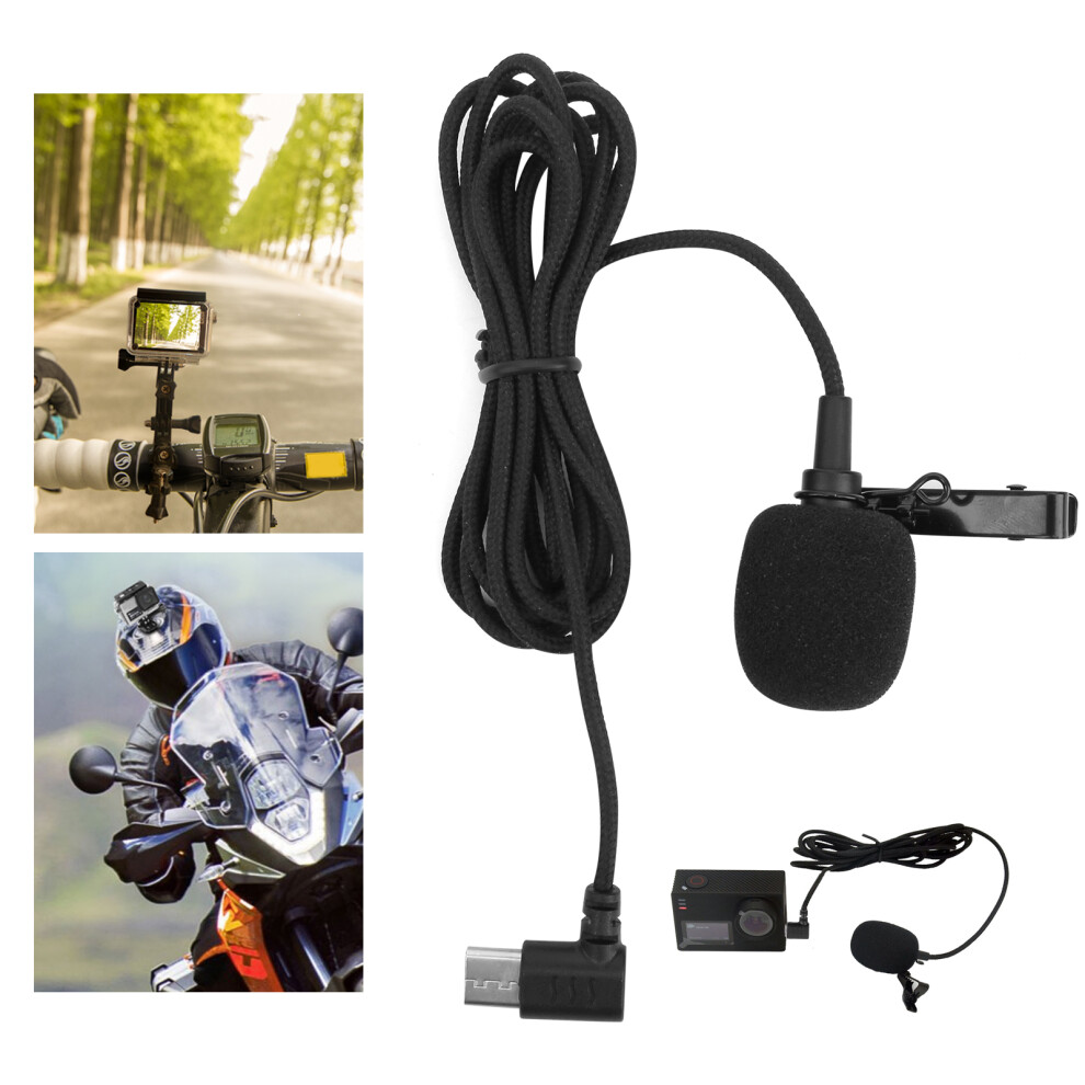 Typec Interface Microphone Fit For Sjcam Sj8 Sj9 Sj10 Action Camera Accessory 8091323349244