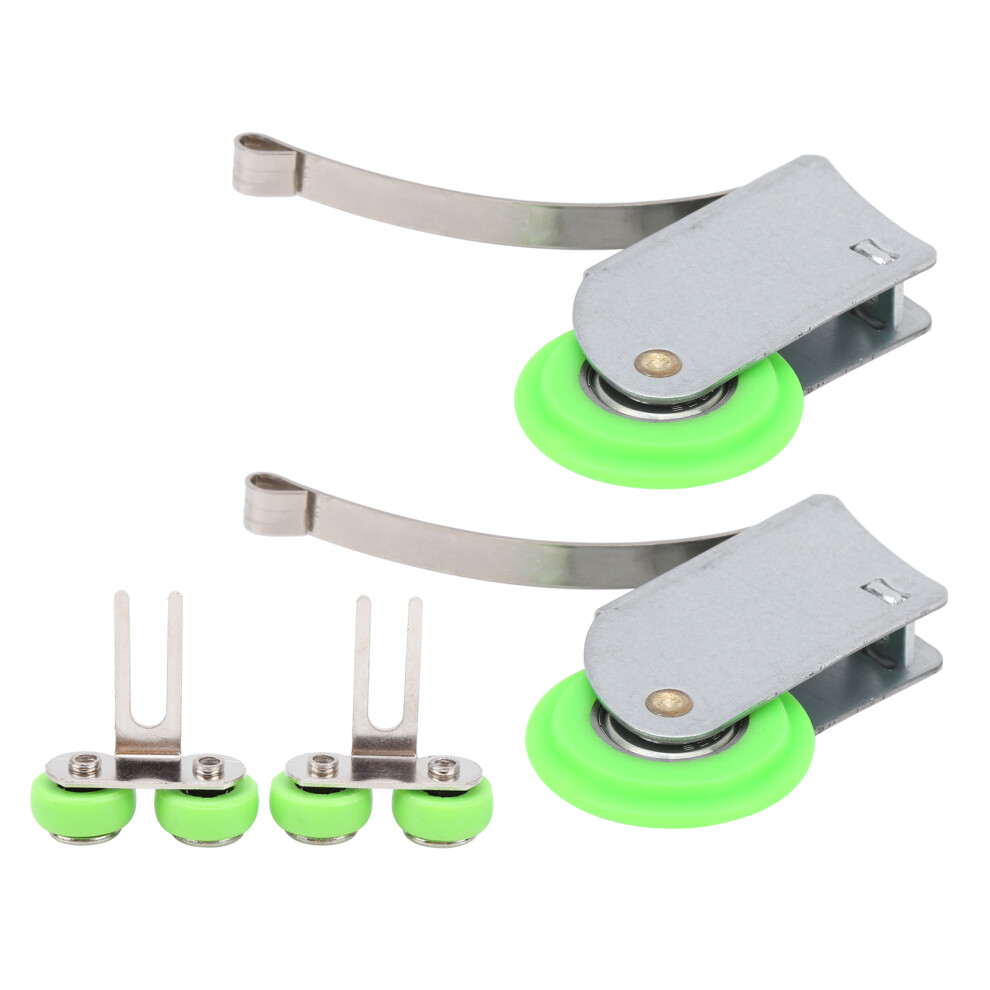 Pulley Wheel Green Concaveconvex Ti Alloy Partition Pulleys For Sliding Doors And Window 5021323348988