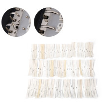 1800Pcs 1/10W 90 Values 0603 SMD Chip Resistors Sample 1% Resistors Set Assortment Components Kit