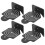 4Pcs Shooting Target Aluminium Alloy Shoot Range Trian Stand Indoor EntertainmentA Type 12