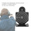 4Pcs Shooting Target Aluminium Alloy Shoot Range Trian Stand Indoor EntertainmentA Type 6