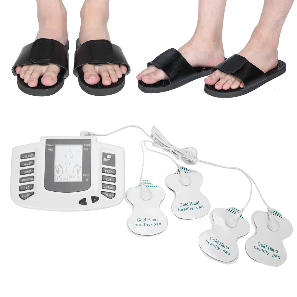 Multi Functional Electronic Pulse Massager Pain Relief Therapy Muscle Stimulator