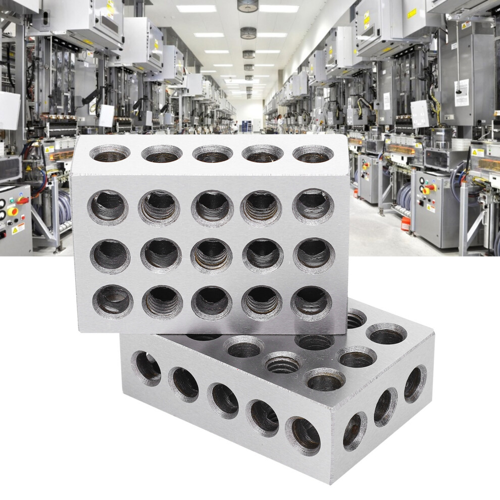 1 Pair 1Â2Â3 Blocks 23 Hole Matched 0.0002In Machinist 123 Jig Ultra Accuracy Industrial Supply 9301323356067