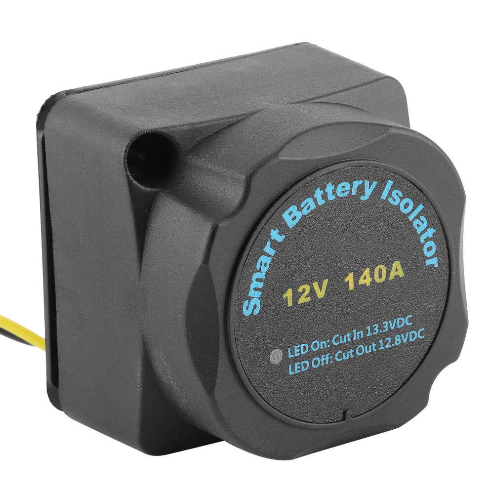 Dual Battery Isolator 12V 140A Smart Vsr Sensitive Relay B0401-00101 Fit For Atv Utv Boat Rv 9441323358347