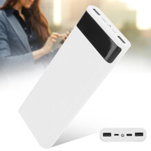 Lightweight 8 x 18650 Battery Storage Box DIY Portable Power Bank Jacking Accessorywhite