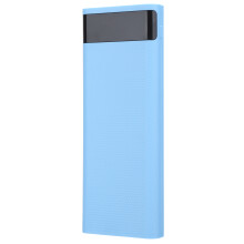 Quick Charge Version 8x18650 Power Bank Case USB DIY Kit Shell Battery Holder Charging BoxBlue