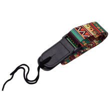 Adjustable Ukulele Strap Soft Polyester Shoulder Belt with Plastic Buckle Hanging Rope for Ukulele