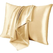Kissenbezug - HAOPYOU - Champagner - 51x66 cm - Naturseide - Hypoallergen