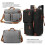 Coolbell Convertible Laptop-Rucksack 17,3 Zoll - Grau 2