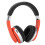Foldable Bluetooth Headset Wireless Over Ear Stereo Headsets with Mic Gaming HeadphoneOrange 8