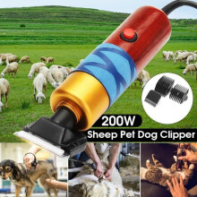 NEUFU Elektrische Tierschermaschine, 200 W, für Hunde, Schafe, Tiere, Alpakawolle