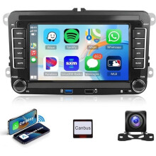 7 Zoll Autoradio - PRUMYA - CarPlay Android Auto - Bluetooth 5.1 - Doppel-Din - 60Wx4