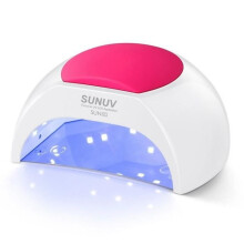 SUNUV SUN2C 48W UV-LED-Lampe mit 4 Timer-Einstellungen, Nagel-Phototherapielampe, Nagel-Induktionslampe