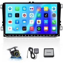 Android 1+32G Autoradio für VW Passat Golf 5/6 Tiguan Polo 9 Zoll Bildschirm mit Wi-Fi GPS Bluetooth[q777]