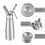 Professionelles Schlagsahne-Siphon-Set mit 3 Edelstahldüsen, 500 ml 3