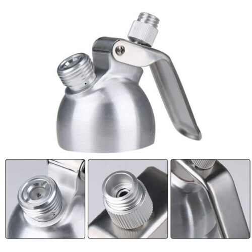 Professionelles Schlagsahne-Siphon-Set mit 3 Edelstahldüsen, 500 ml 1