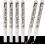 Weißer Permanentmarker, weißer Permanentmarker, weißer Acrylfarbstift, wasserfester Acrylmarker 1