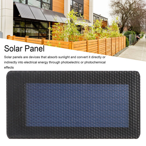 2V/0.3W Amorphous Silicon Solar Panel Thin Film Flexible Solar Panel Small Solar Cell 2