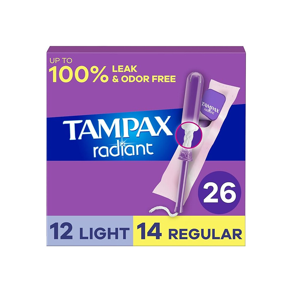 Photos - Menstrual Pads Tampax Radiant Tampons Multipack, with LeakGuard Braid