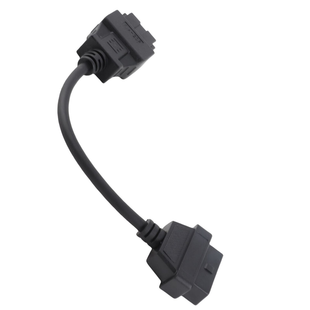 Car Diagnostic Cable Adapter 20Pin Male To Obd2 16Pin Female Connector Black 4971323374610