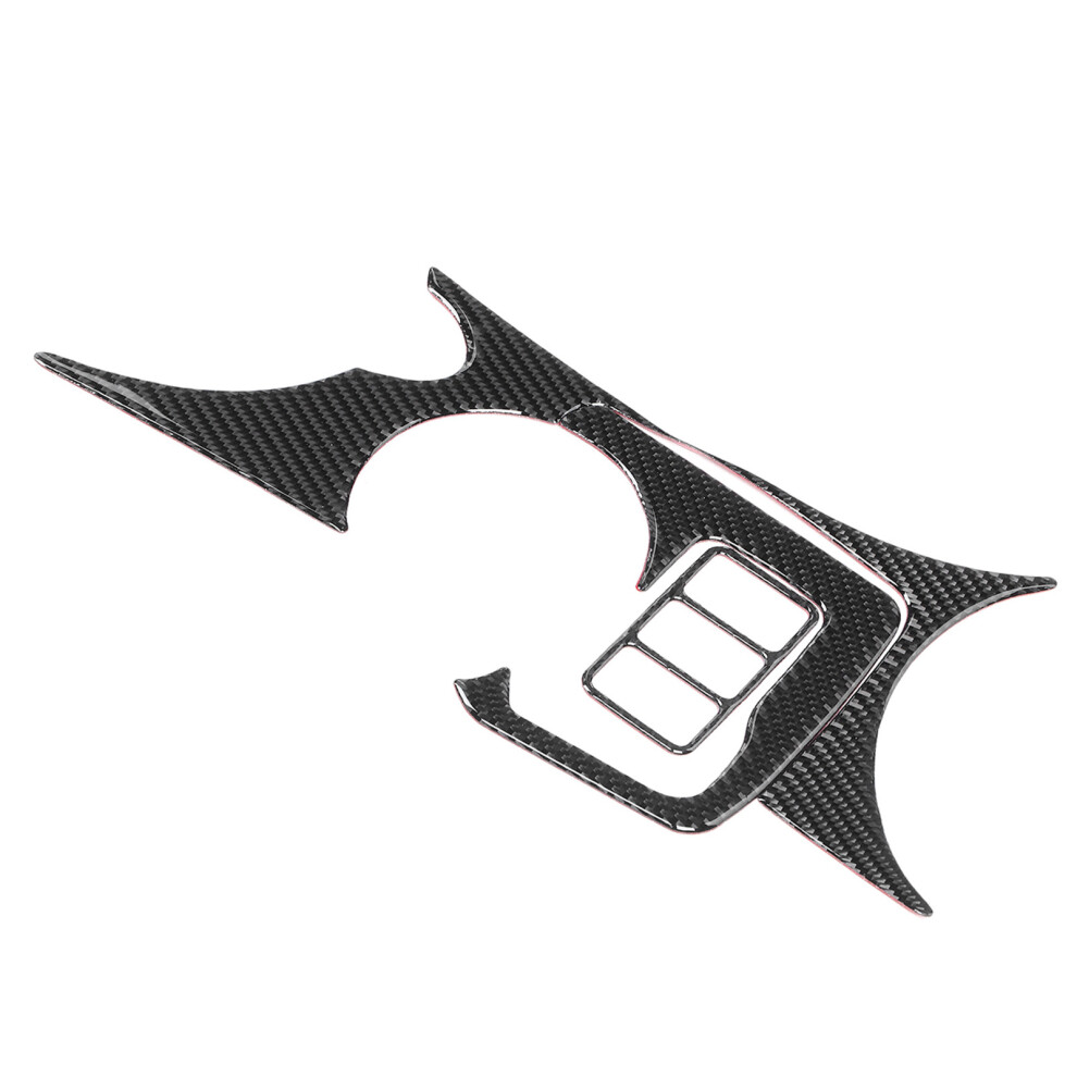 3Pcs/Set Console Cup Holder Carbon Fiber Cover Decorative Panel Sticker Fit For Nissan 370Z Z34 2009Â2020 3151323374822